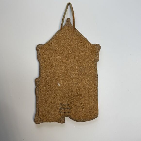 Victoria Littlejohn Rustic Stoneware Tile Victorian House Trivet Wall Hanging - Picture 3 of 8